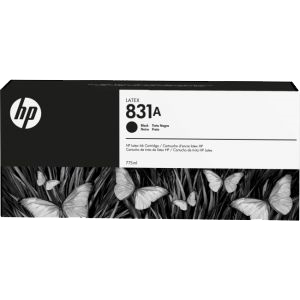 HP 831A 775ml Latex Ink, Color: Black