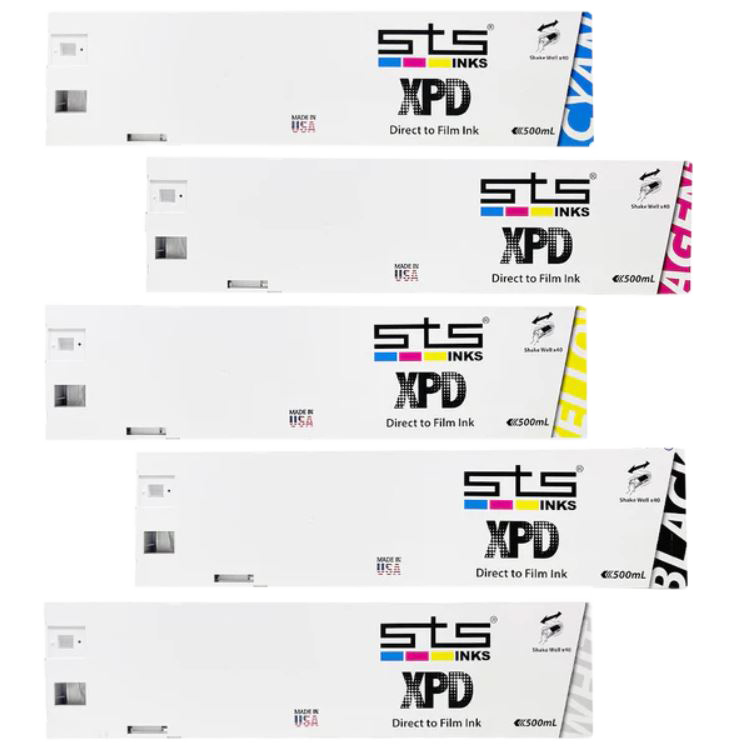 STS XPD 724 Ink Cartridges 500ml, Color: Cyan
