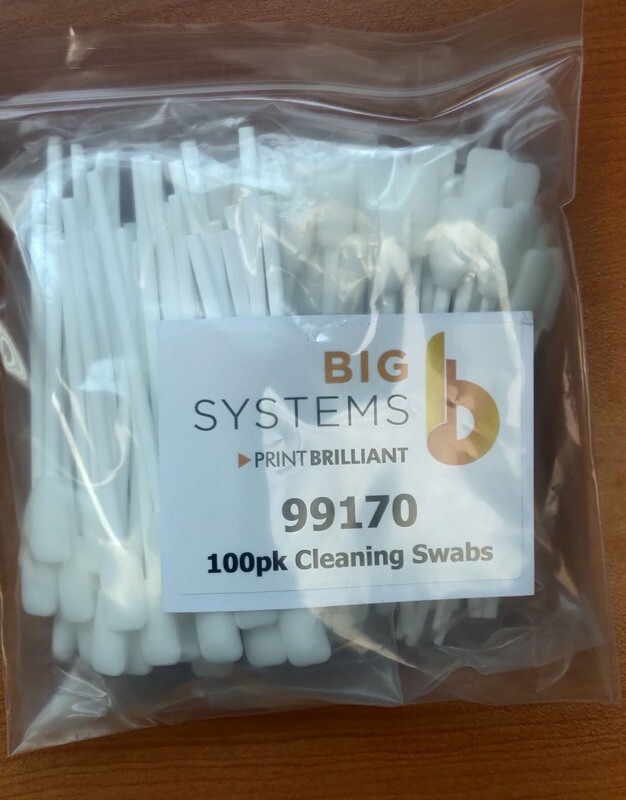 Big Systems Printer Cleaning Swabs (100 pk)
