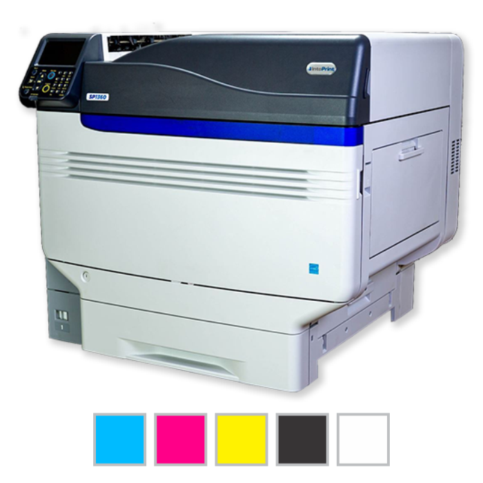 IntoPrint SP1360W 5-Station Printer [CMYK+White] Tabloid