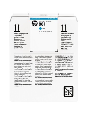 HP 881 5-liter Latex Cartridges