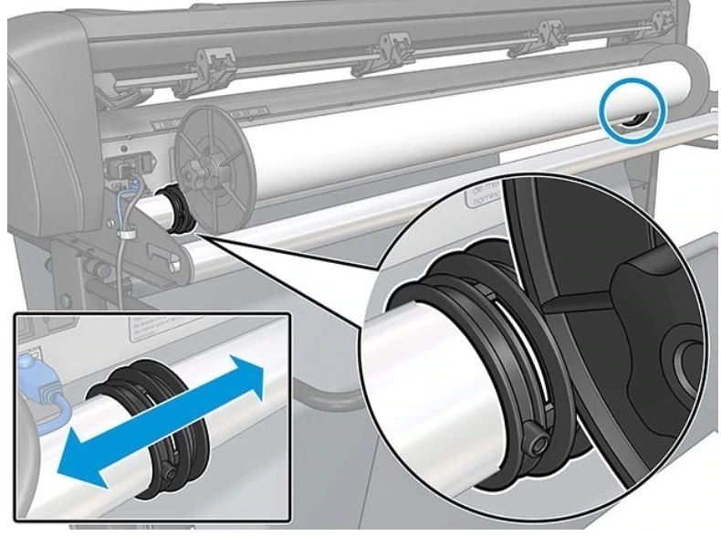 HP Latex Cutter 2-in Media Flanges
