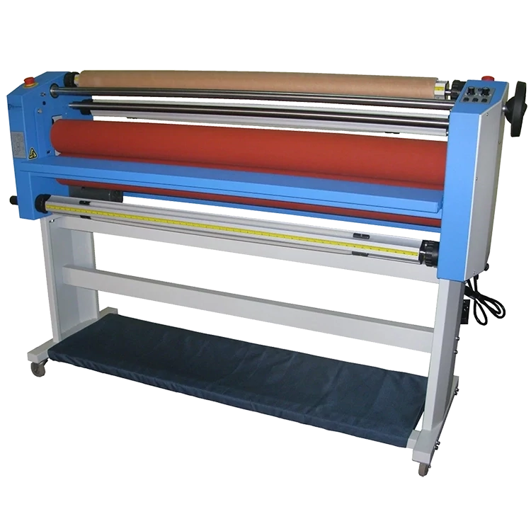 GFP 355TH 55" Top Heat Laminator w/ Stand, Foot Switch & Rear Rewind