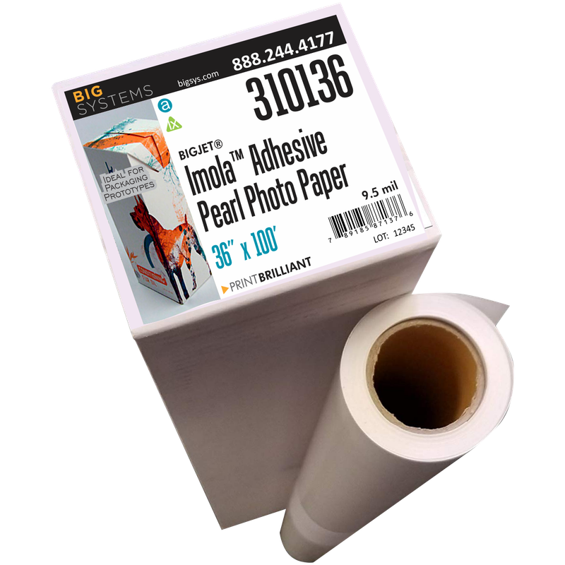 BigJet® 310 Imola™ Pearl Photo Paper with PS Adhesive