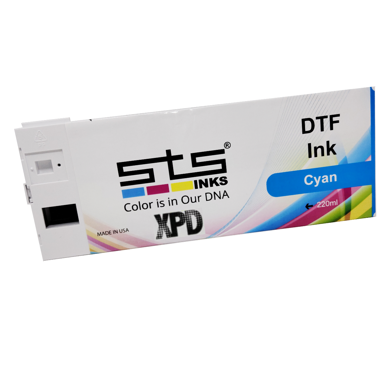 STS XPD 724 Ink Cartridges 220ml, Color: Cyan