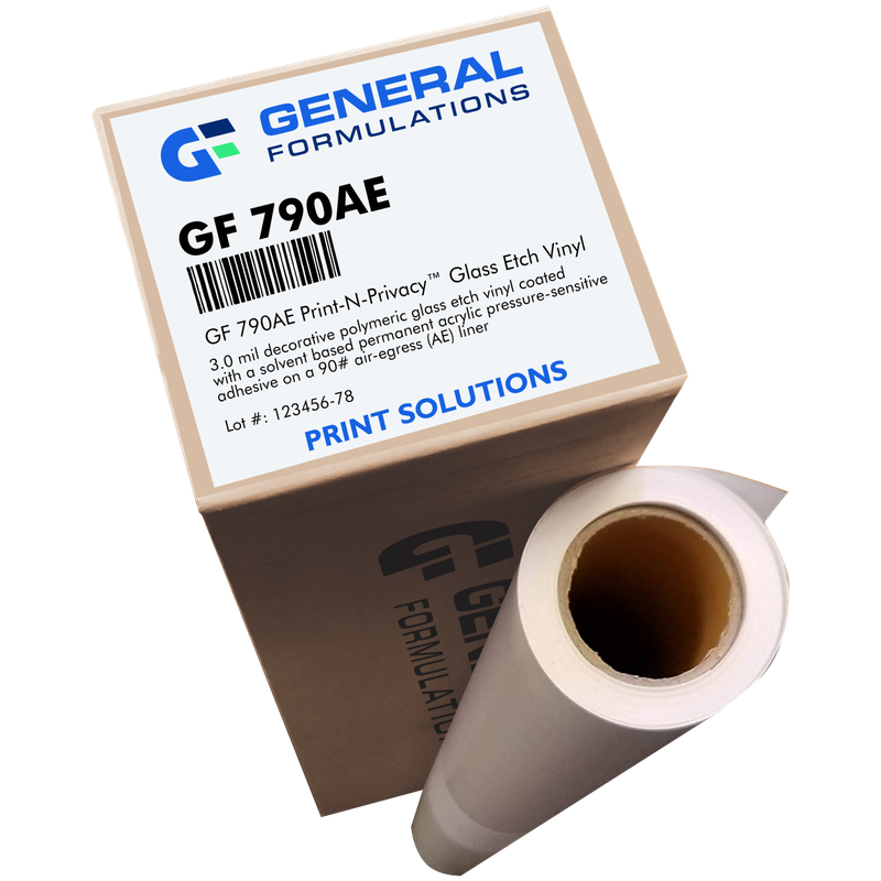 General Formulations 790AE Print-n-Privacy™ Light Etch Air-Egress