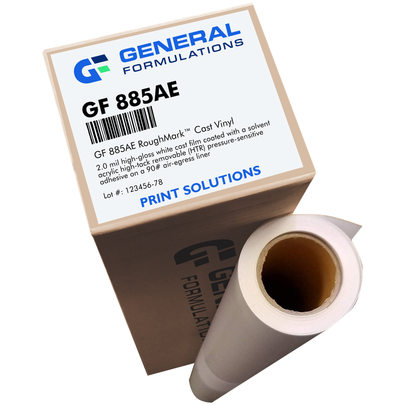General Formulations 885AE RoughMark™ Cast Vinyl - Removable