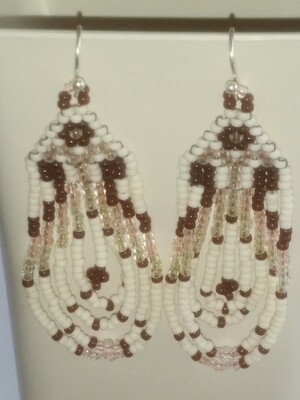 Comanche weave earrings