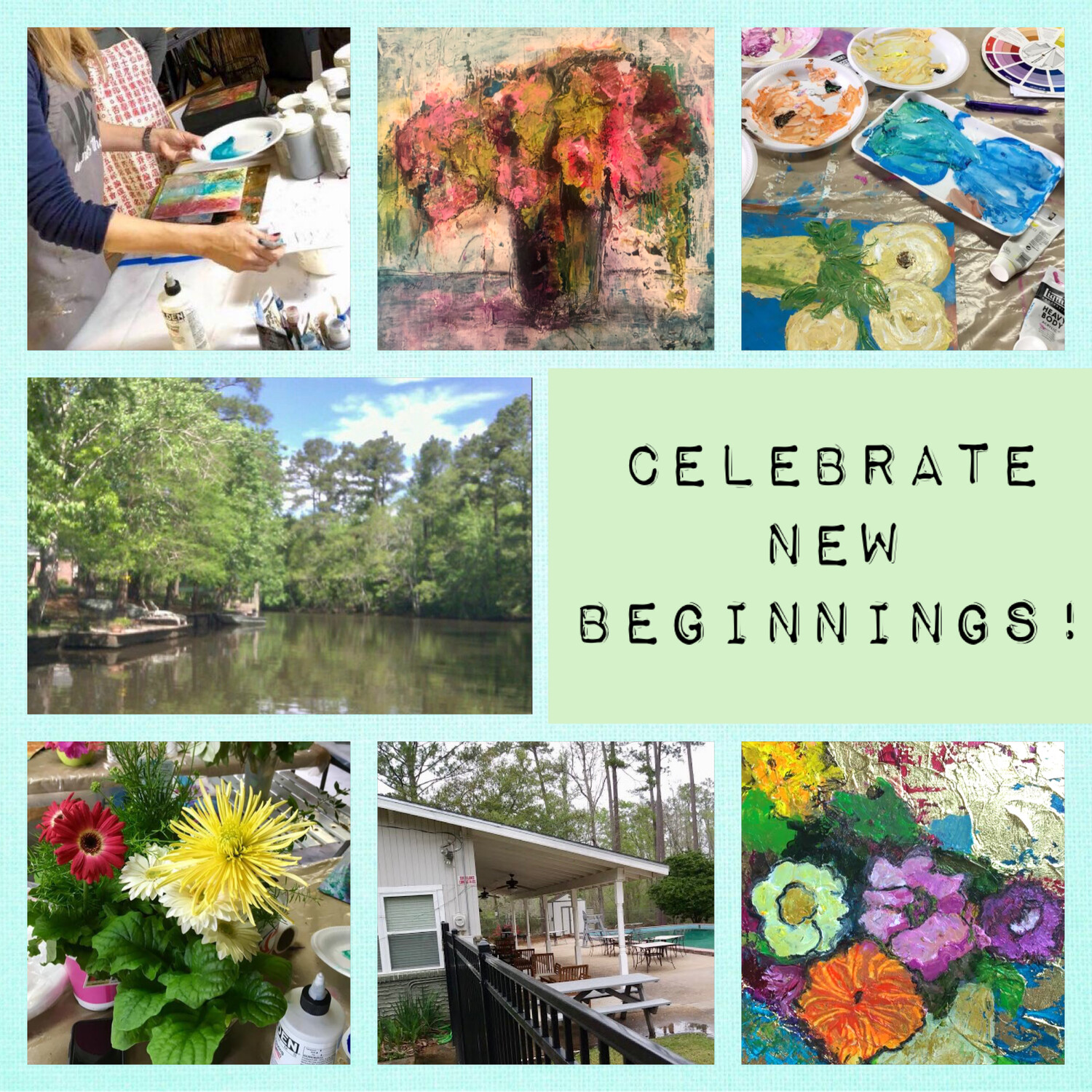 Spring Equinox Floral Painting Weekend Workshop