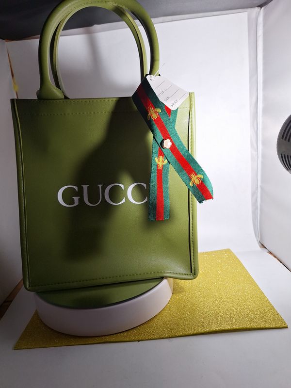 Gucci Green Medium Tote