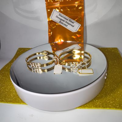 Stainless Steel Inspired Bracelet