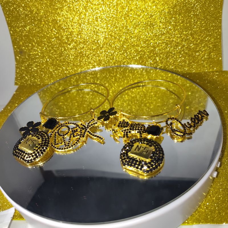 Handcrafted Black &amp; Gold