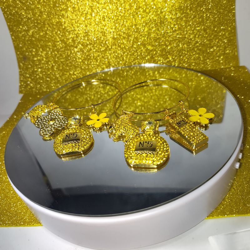 Handcrafted Yellow &amp; Gold