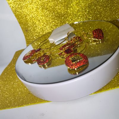 Handcrafted Red &amp; Gold set