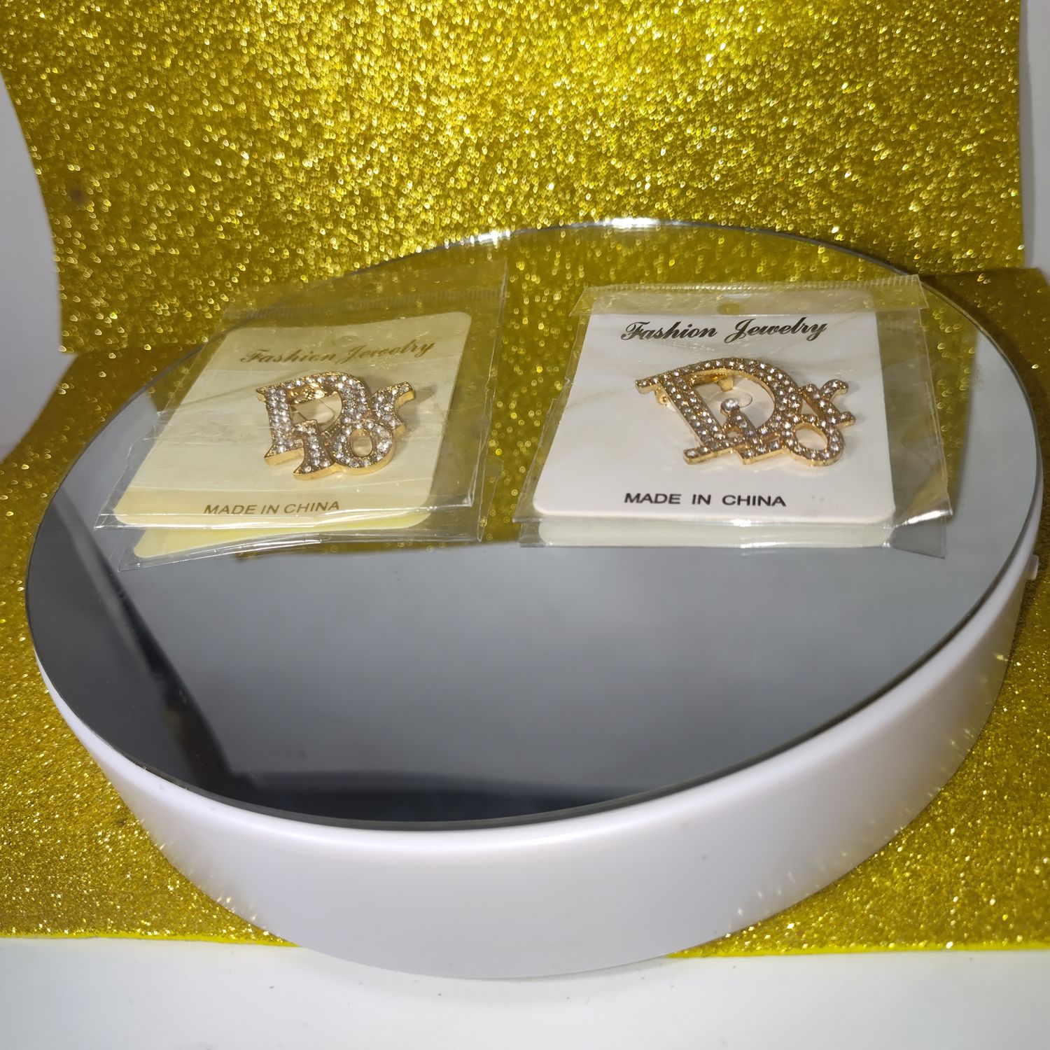 Dior Rhinestone Brooch
