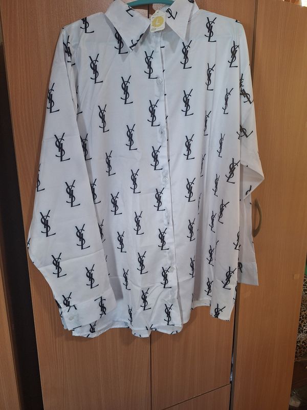 Large-Designer Inspired Long sleeve shirt