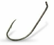Bait-Holder Hooks, Beak Point, Double Slice on Shank – Value Packs ( 25 ) – Black Chrome