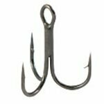 Round Bent Strong Treble Hooks – 10 packs