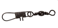 X-Strong Barrel Swivels with Interlock, Black Nickel (25 pcs) -