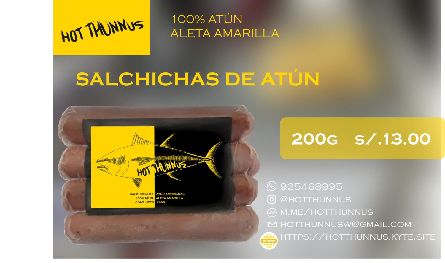 Salchichas de Atún