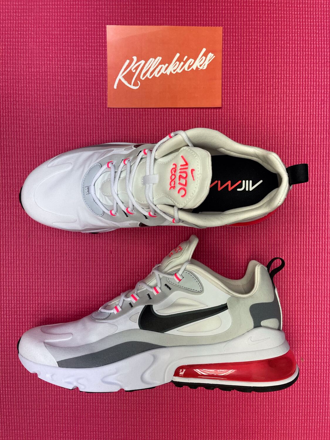 air max 270 react size 12