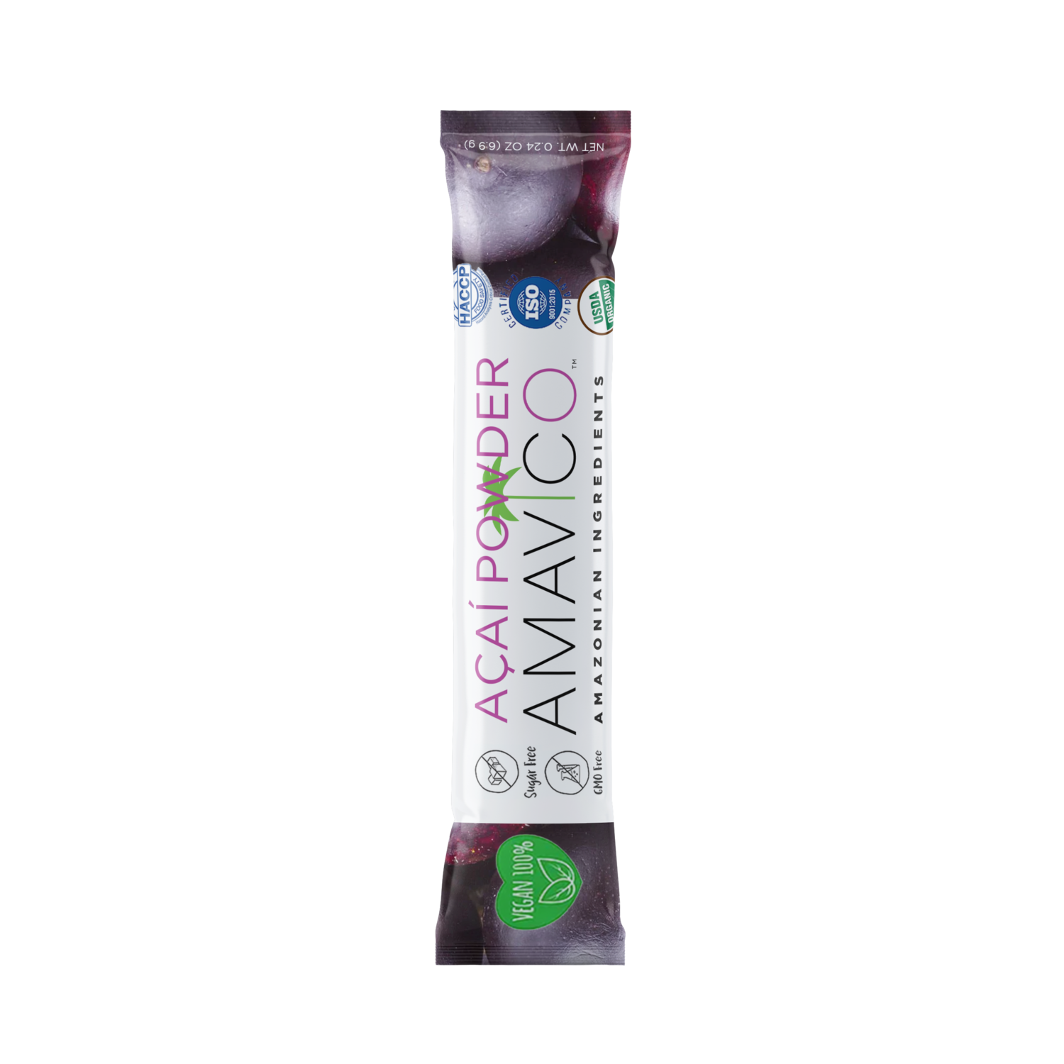 Acai Powder Stick Pack for Juice