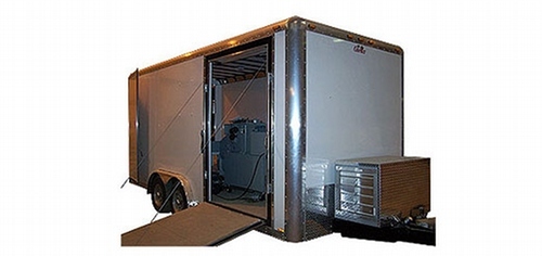 AMS Paper Shredding Trailer
