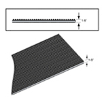Rhino Corrugated Runner Matting