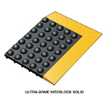 Rhino ULTRA-DOME® Interlock Rubber Drain Thru Mat