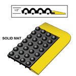 Rhino ULTRA-DOME® Workstation Rubber Drain Thru Mat