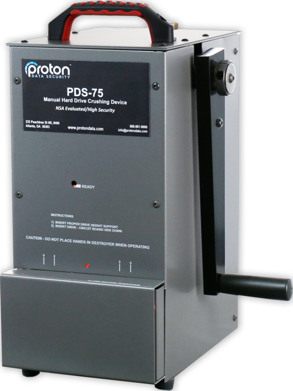 Proton PDS–75 Hard Drive Crusher