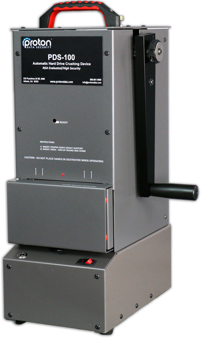 Proton PDS-100 Hard Drive Crusher