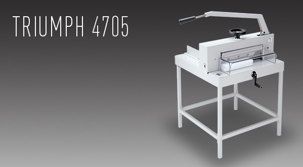 MBM Triumph 4705 Manual Tabletop Cutter