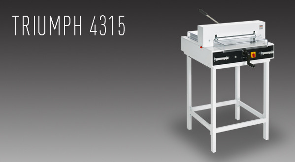 MBM Triumph 4315 Semi-Automatic Tabletop Cutter