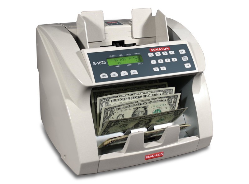 Semacon S-1600V, S-1615V, S-1625V Currency Counter