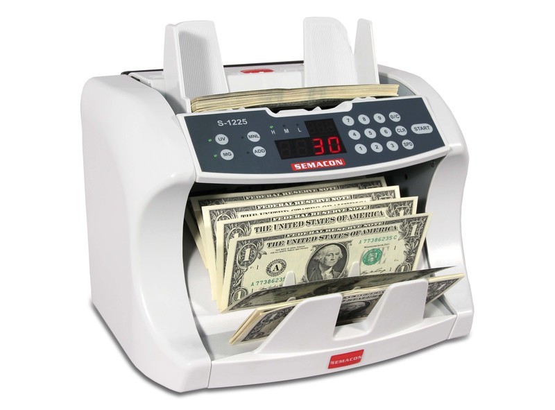 Semacon S-1200, S-1215, S-1225 Currency Counter