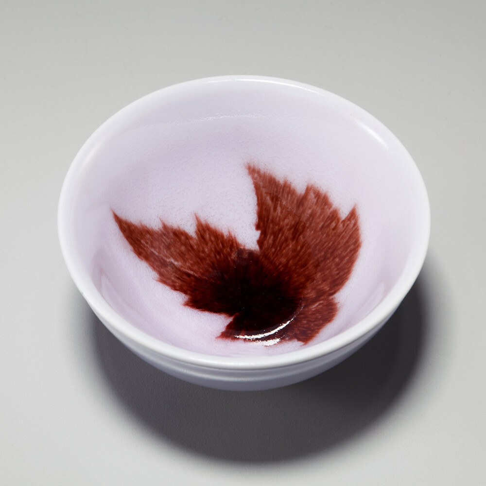 木葉 變色青瓷茶杯 70cc 鶯歌燒認證
