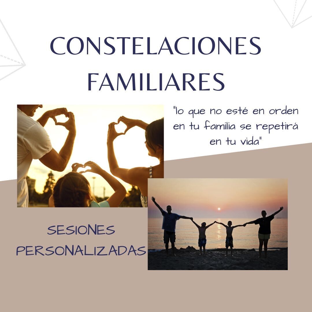 Constelaciones Familiares, desde los órdenes del amor  INCLUYE 2 Ó 3 SESIONES