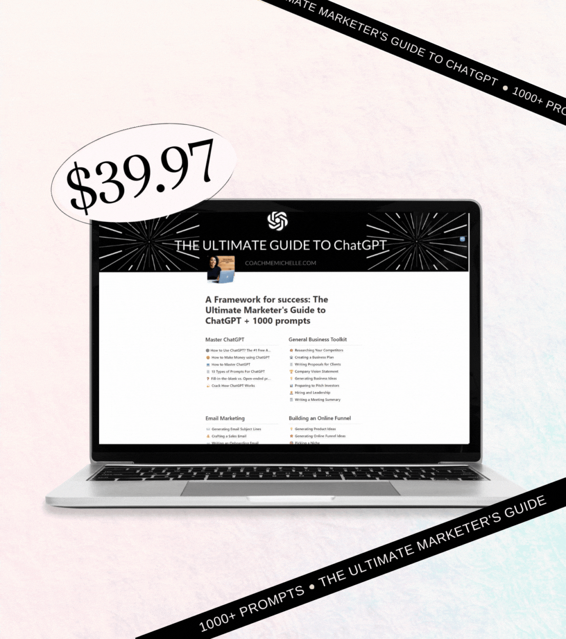 The Ultimate Marketer&#39;s Guide To ChatGPT + 1000 Prompts