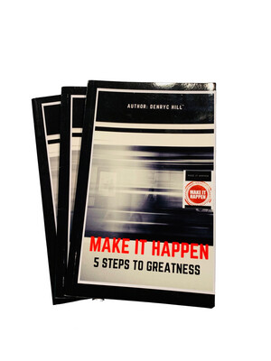 Paper Back Copy of Make it Happen Book