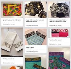 Table Runners and Pillow Cases