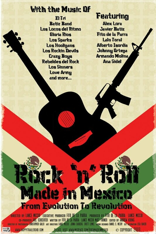 Rock ‘n’ Roll Made in Mexico - 
DVD (English Version Only)