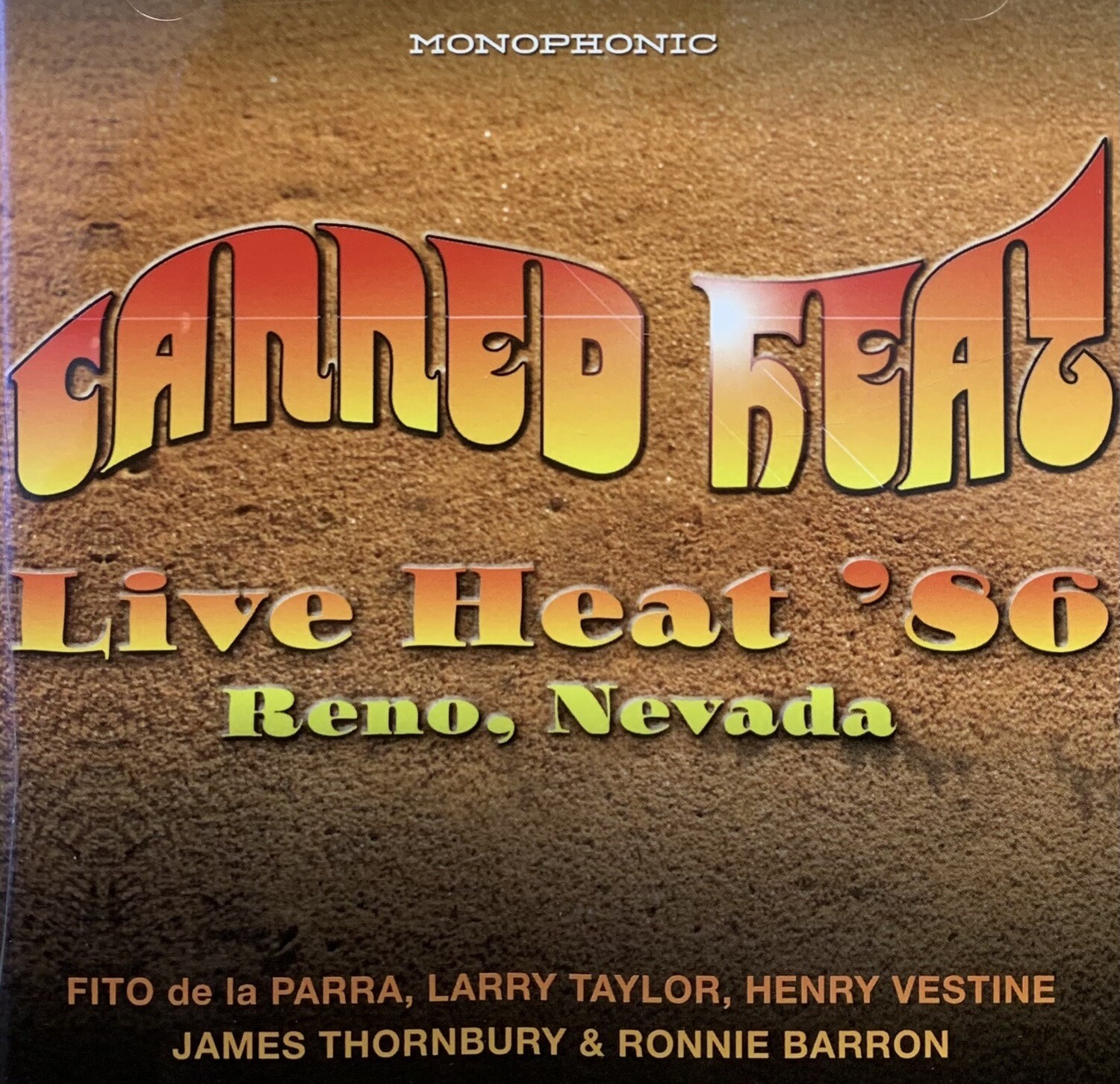 Live Heat '86 CD