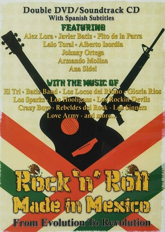 Rock ‘n’ Roll Made in Mexico
CD/DVD w/ Spanish Subtitles
2 Disk Set/Soundtrack