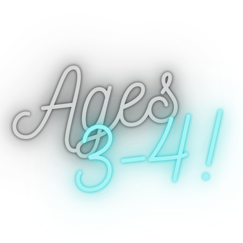 3-4 Year Olds!