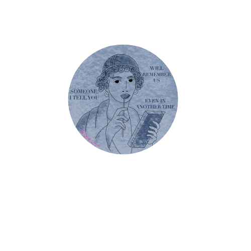 Sappho Sticker