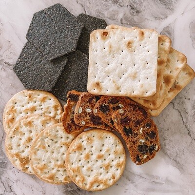 Additional Gourmet Crackers selection