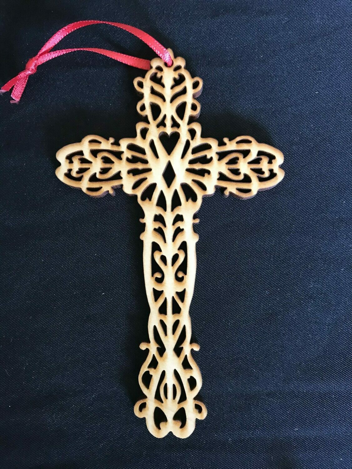 Red Ribbon Ornaments