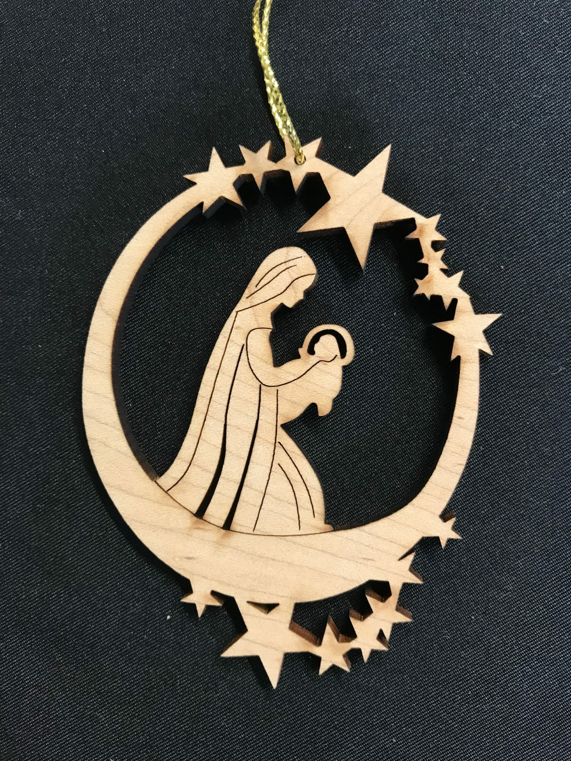 Gold Cord Nativities - Group of 6