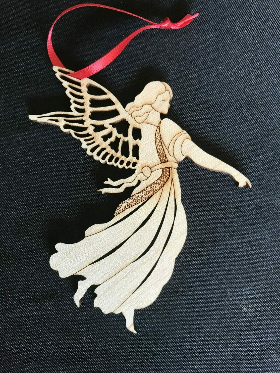 Red Ribbon Ornaments
